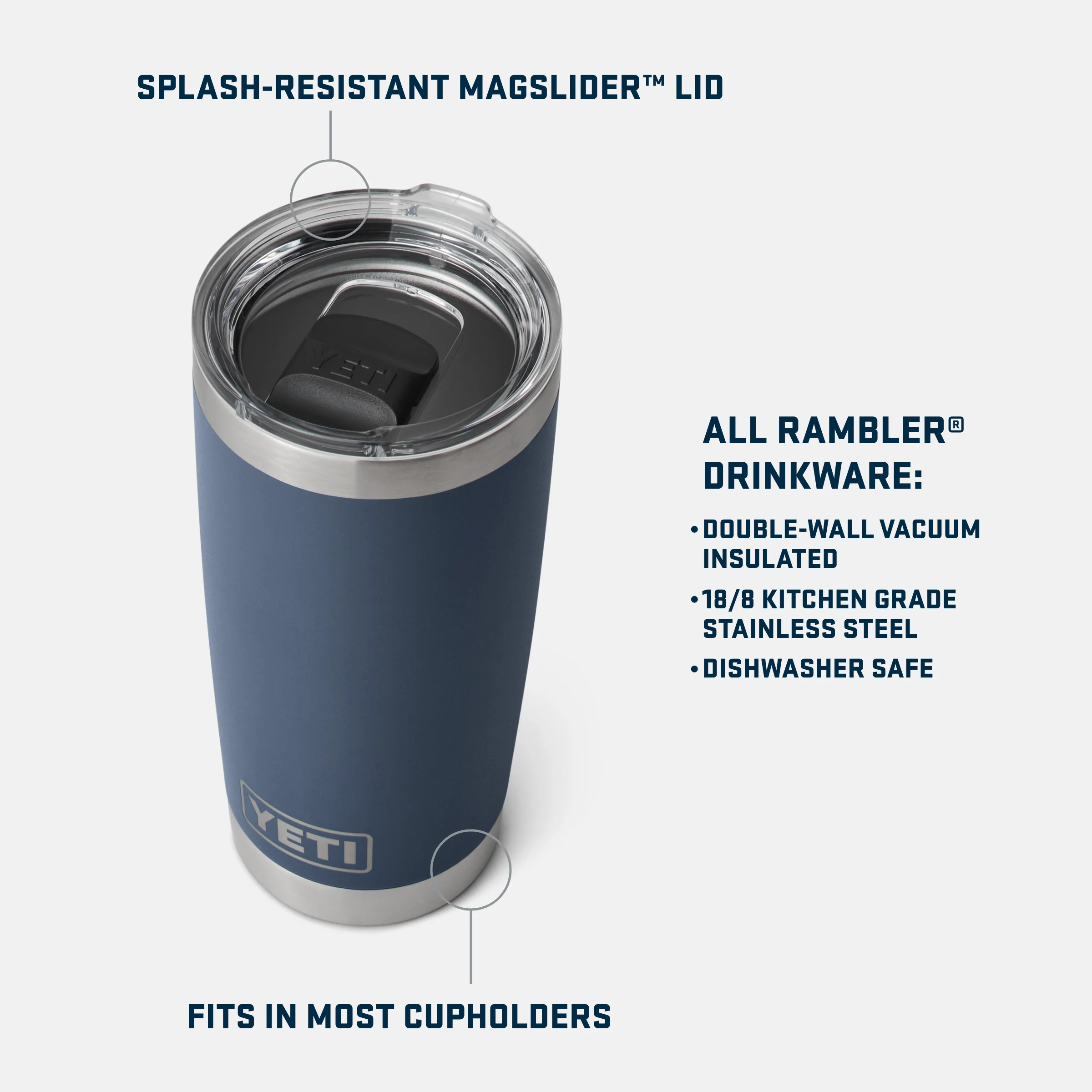 Rambler® 20 oz (591 ml) Tumbler - Image 147