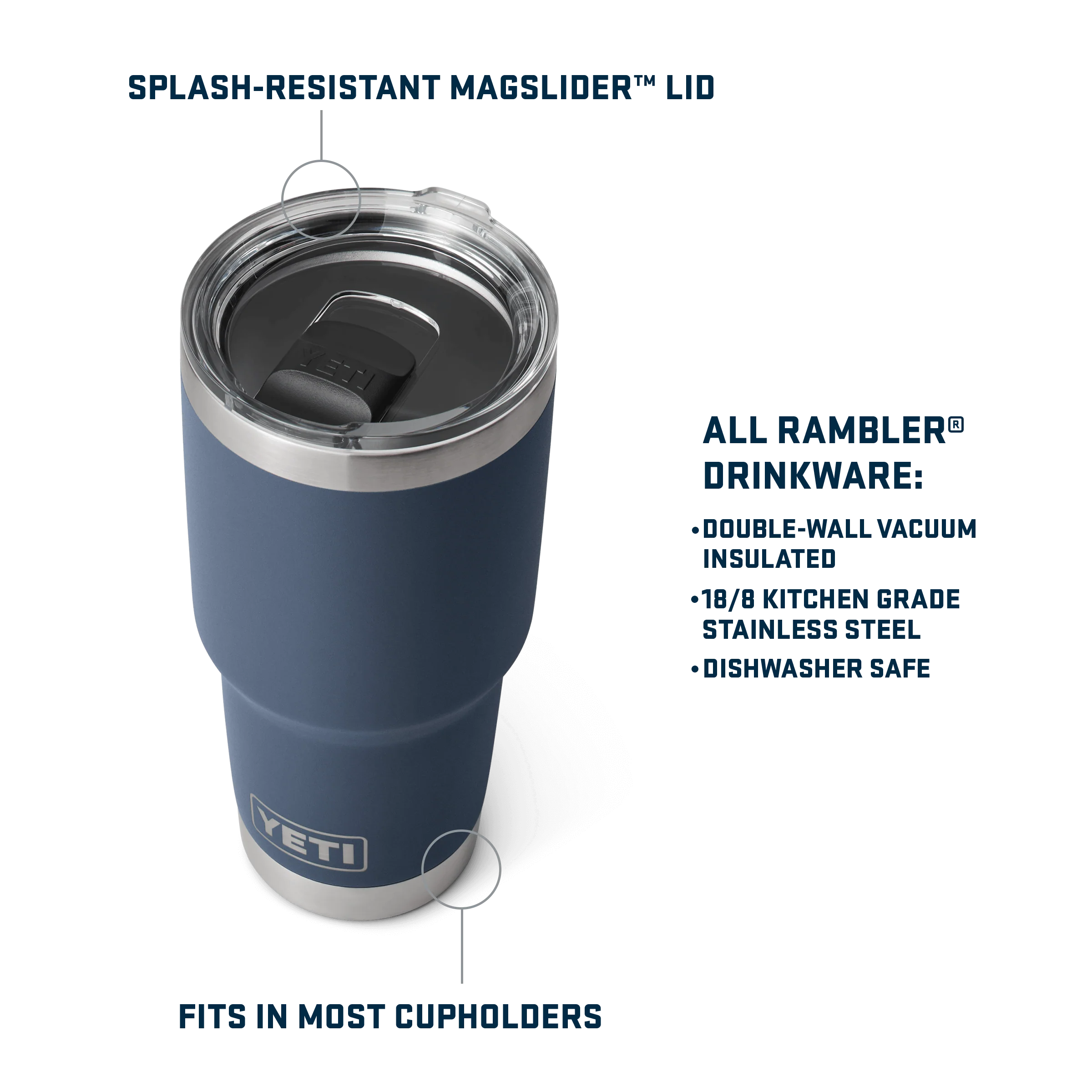 Rambler® 30 oz (887 ml) Tumbler - Image 9