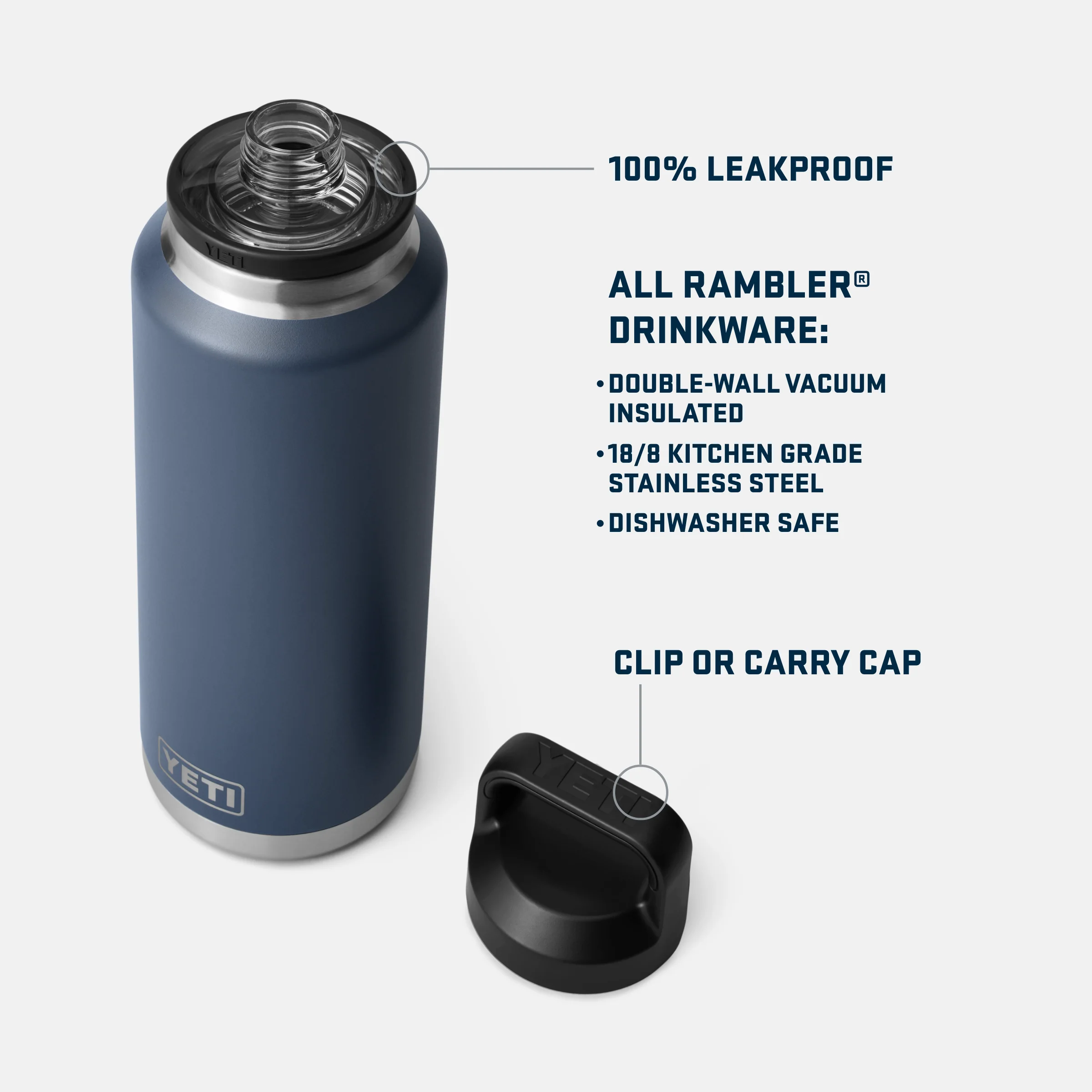 Rambler® 46 oz (1.4 L) Bottle With Chug Cap - Image 125