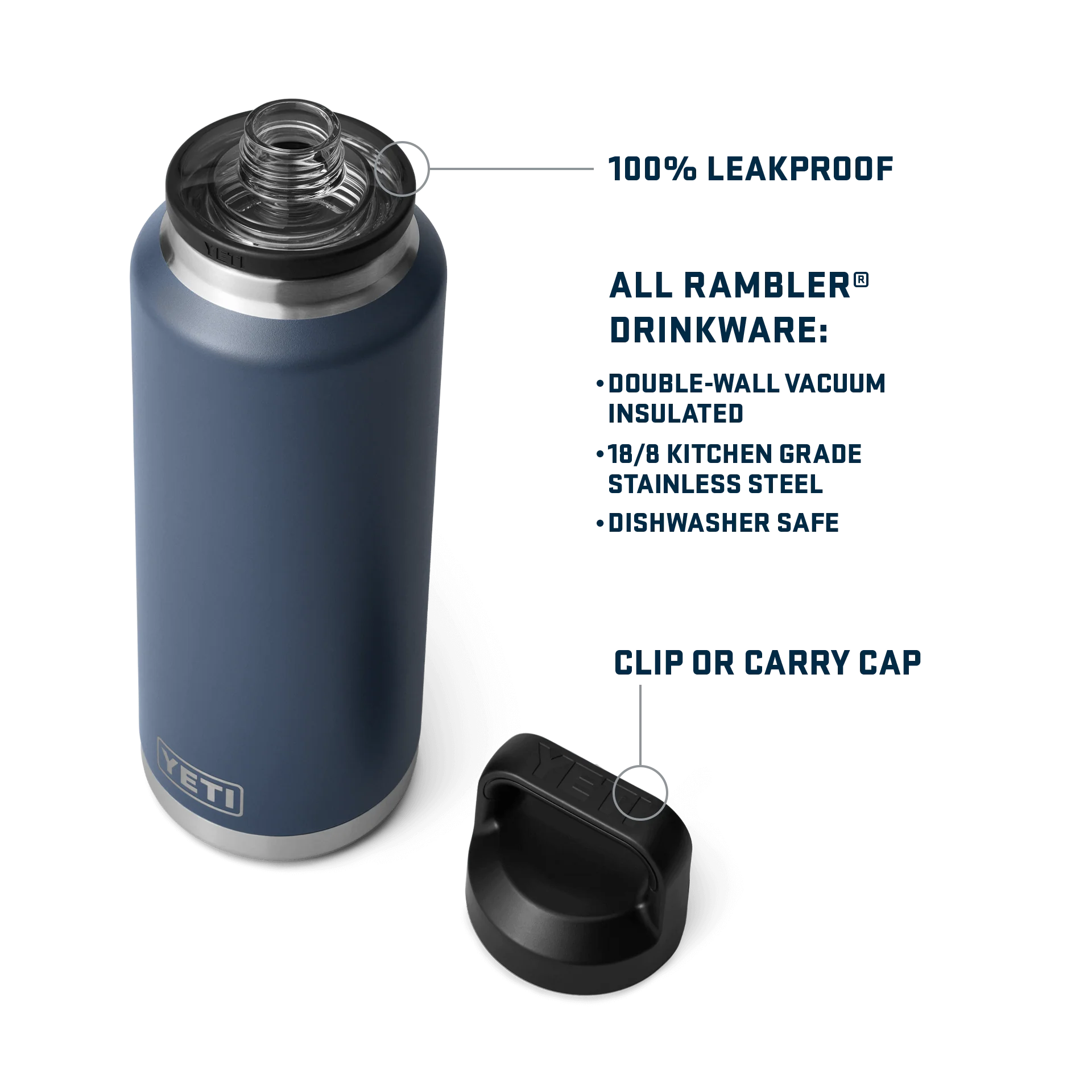 Rambler® 46 oz (1.4 L) Bottle With Chug Cap - Image 65
