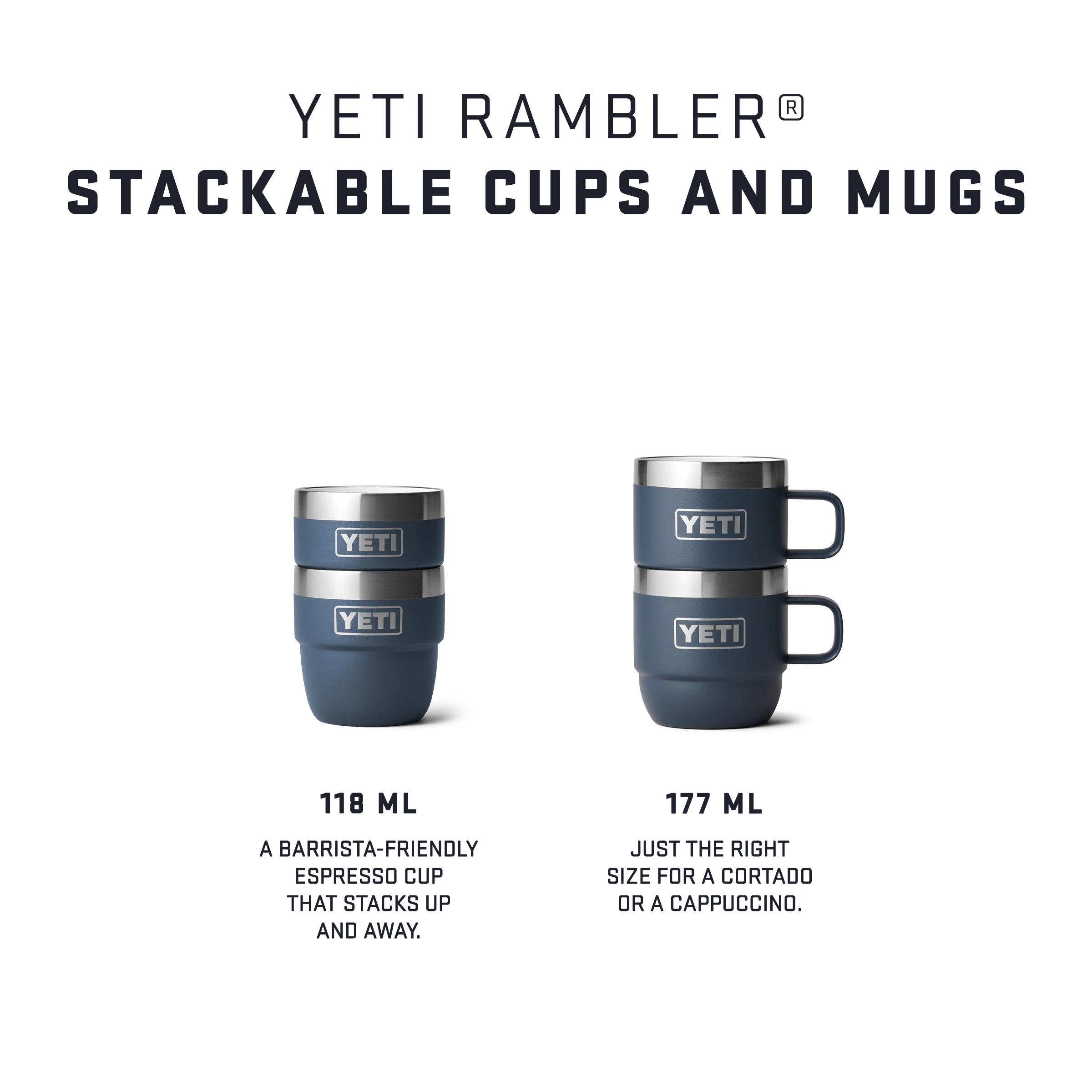 Rambler® 4 oz (118 ml) Stackable Cups - Image 70