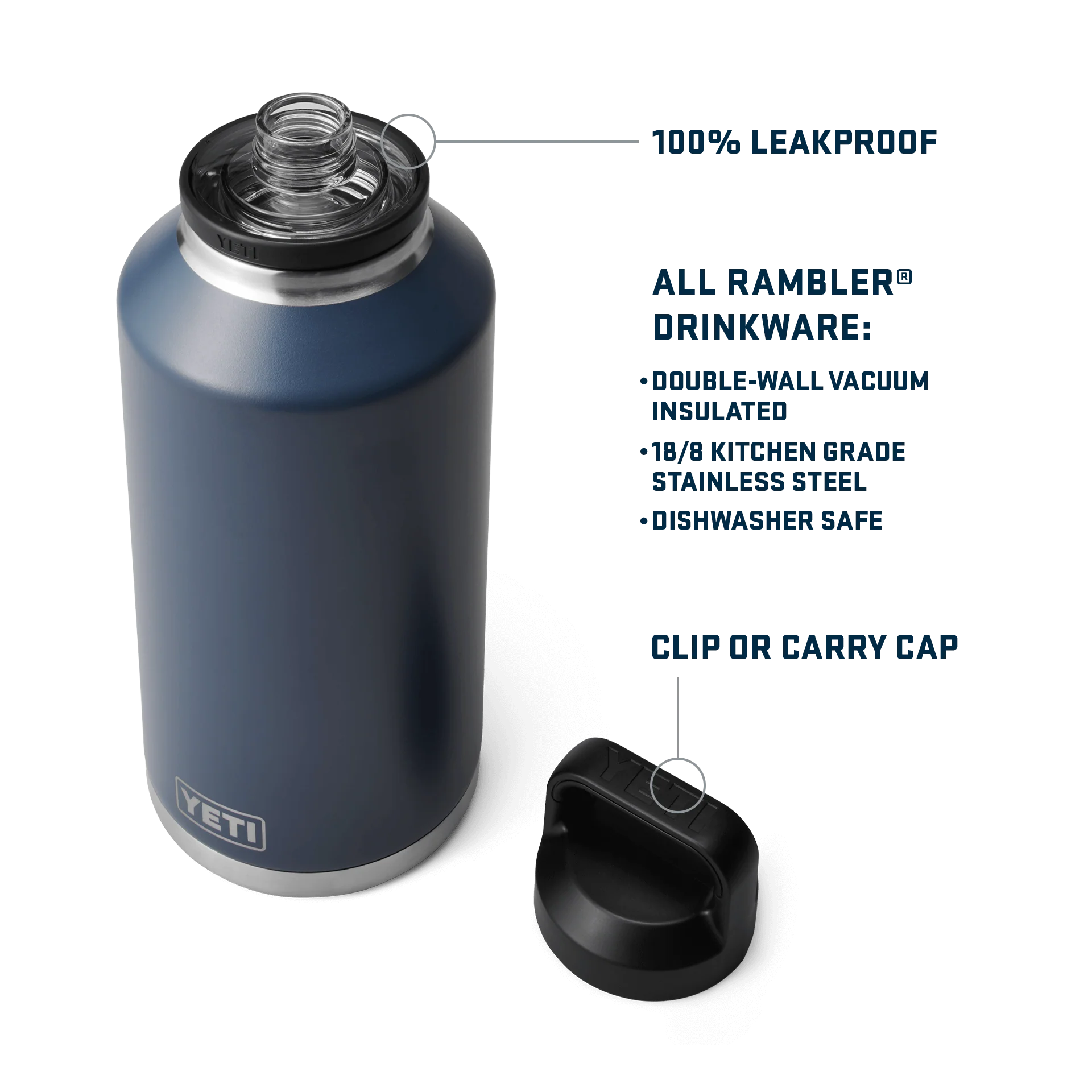 Rambler® 64 oz (1.9 L) Bottle With Chug Cap - Image 65