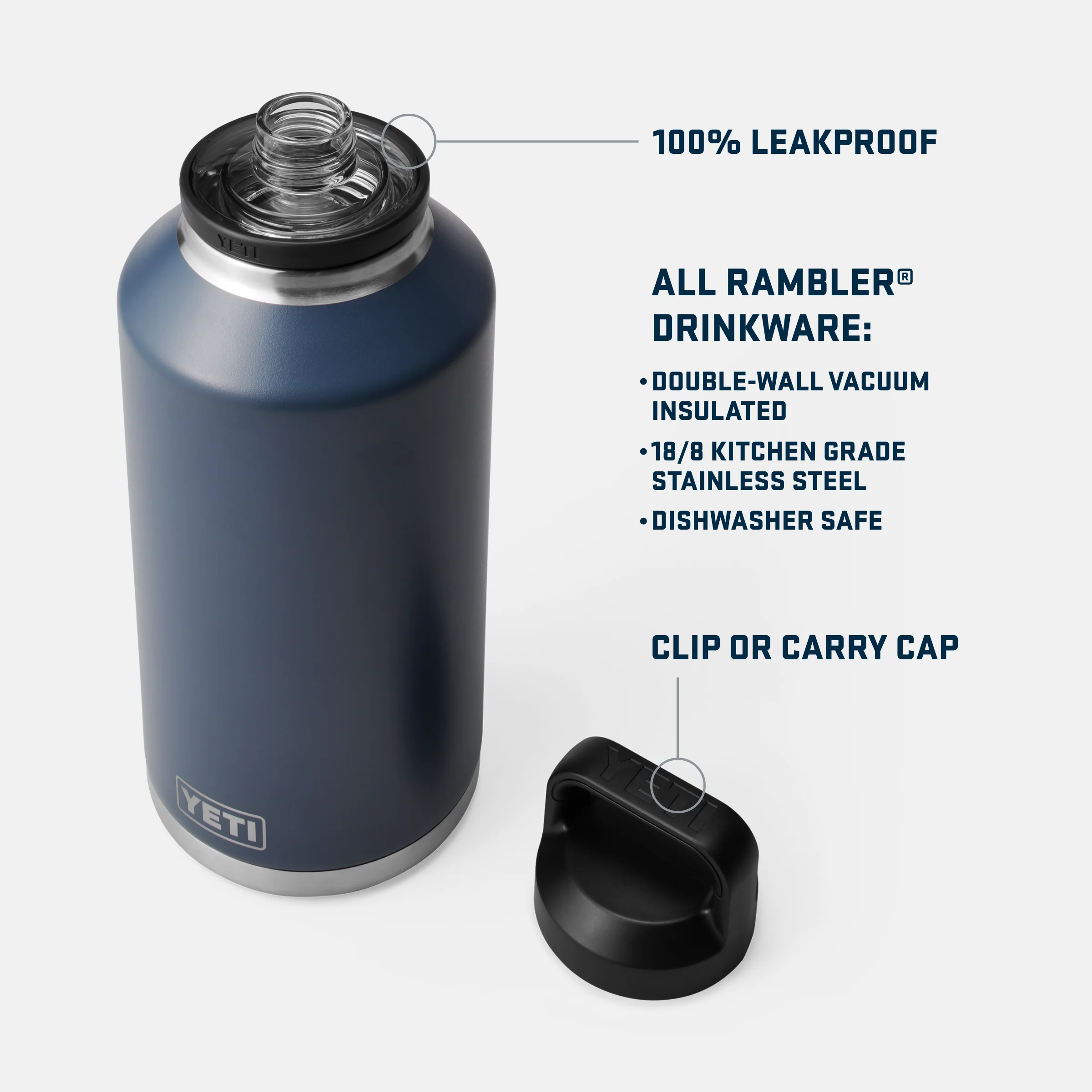 Rambler® 64 oz (1.9 L) Bottle With Chug Cap - Image 96