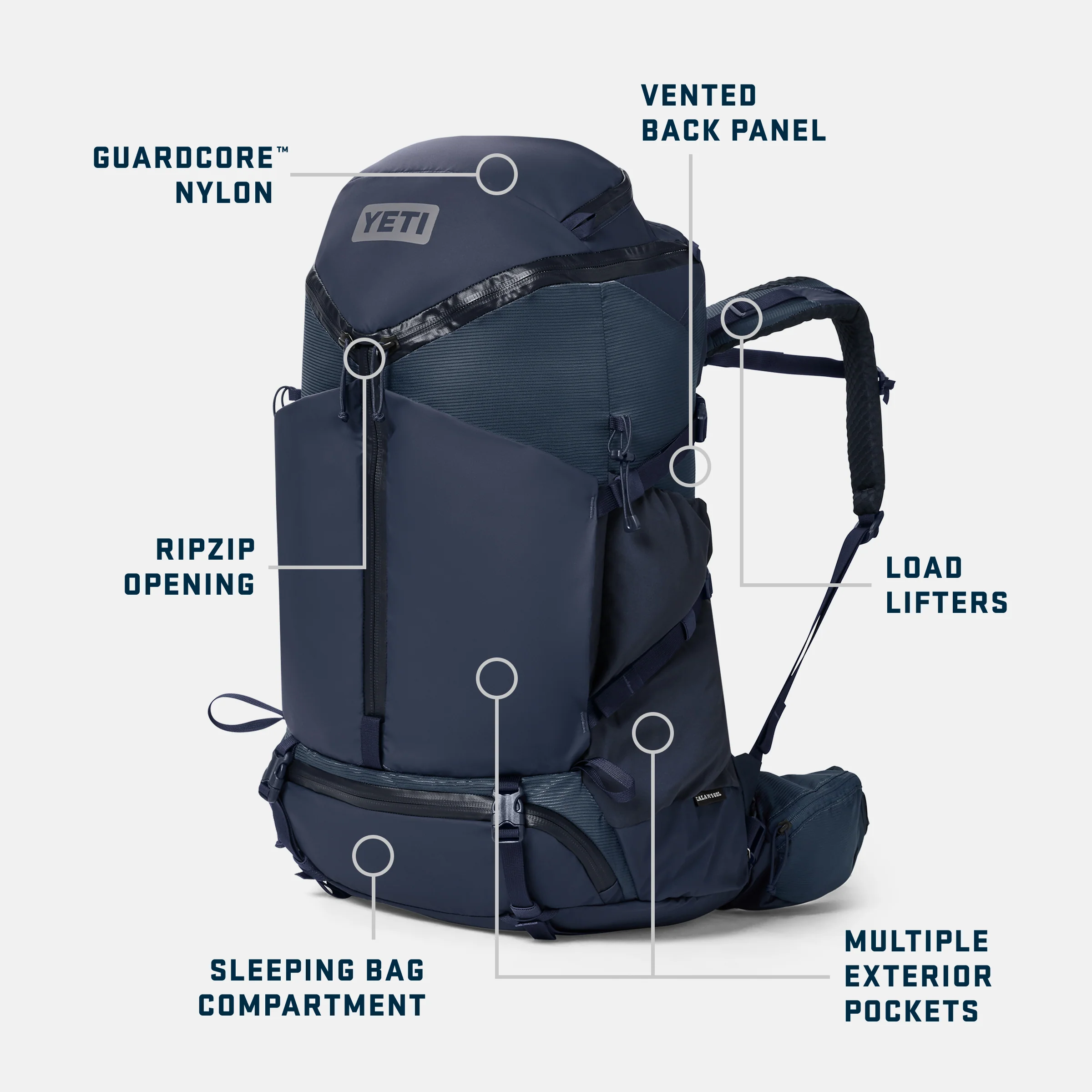 Men's Skala™ 60L Multi-Day Pack - Image 11