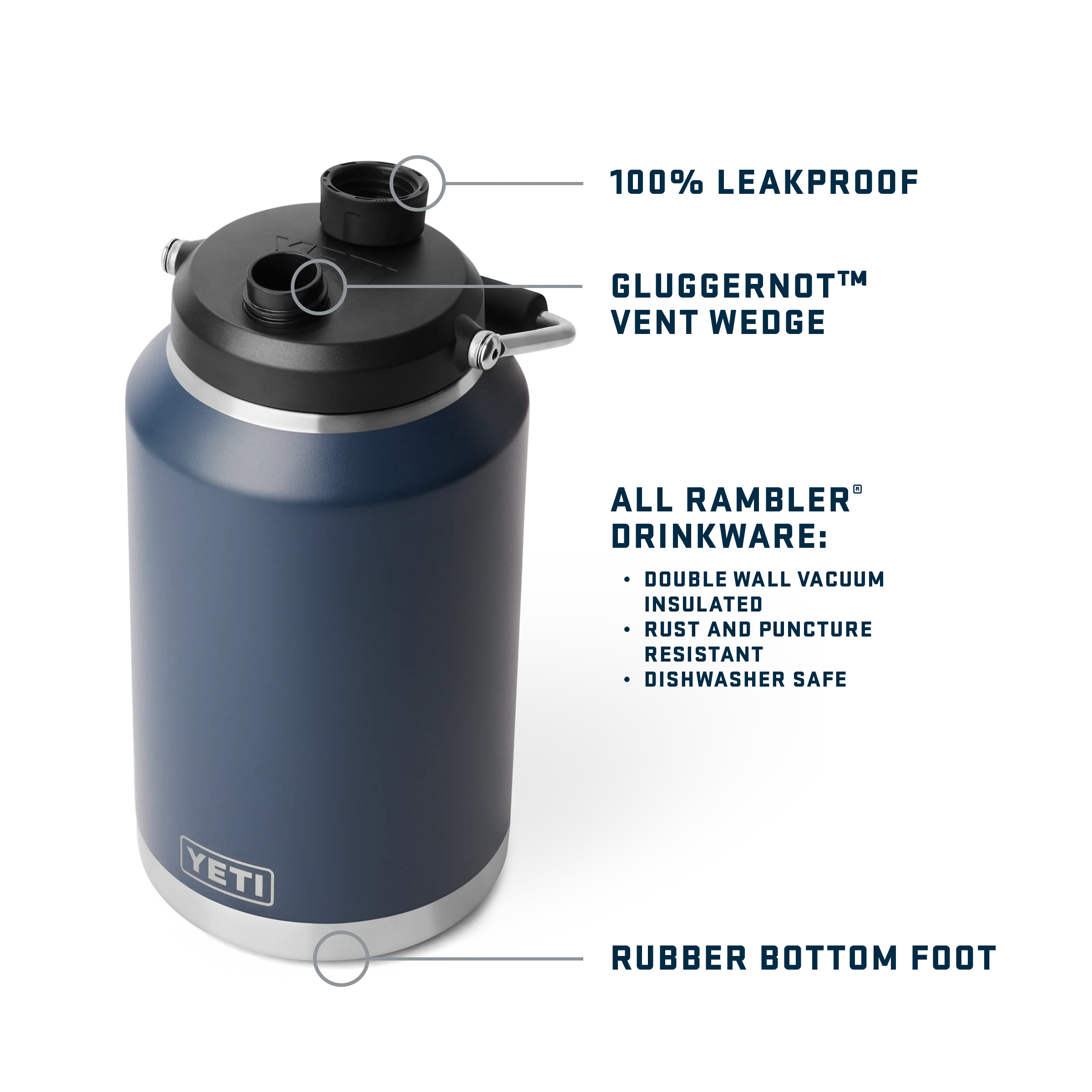 Rambler® One Gallon (3.8L) Jug - Image 14