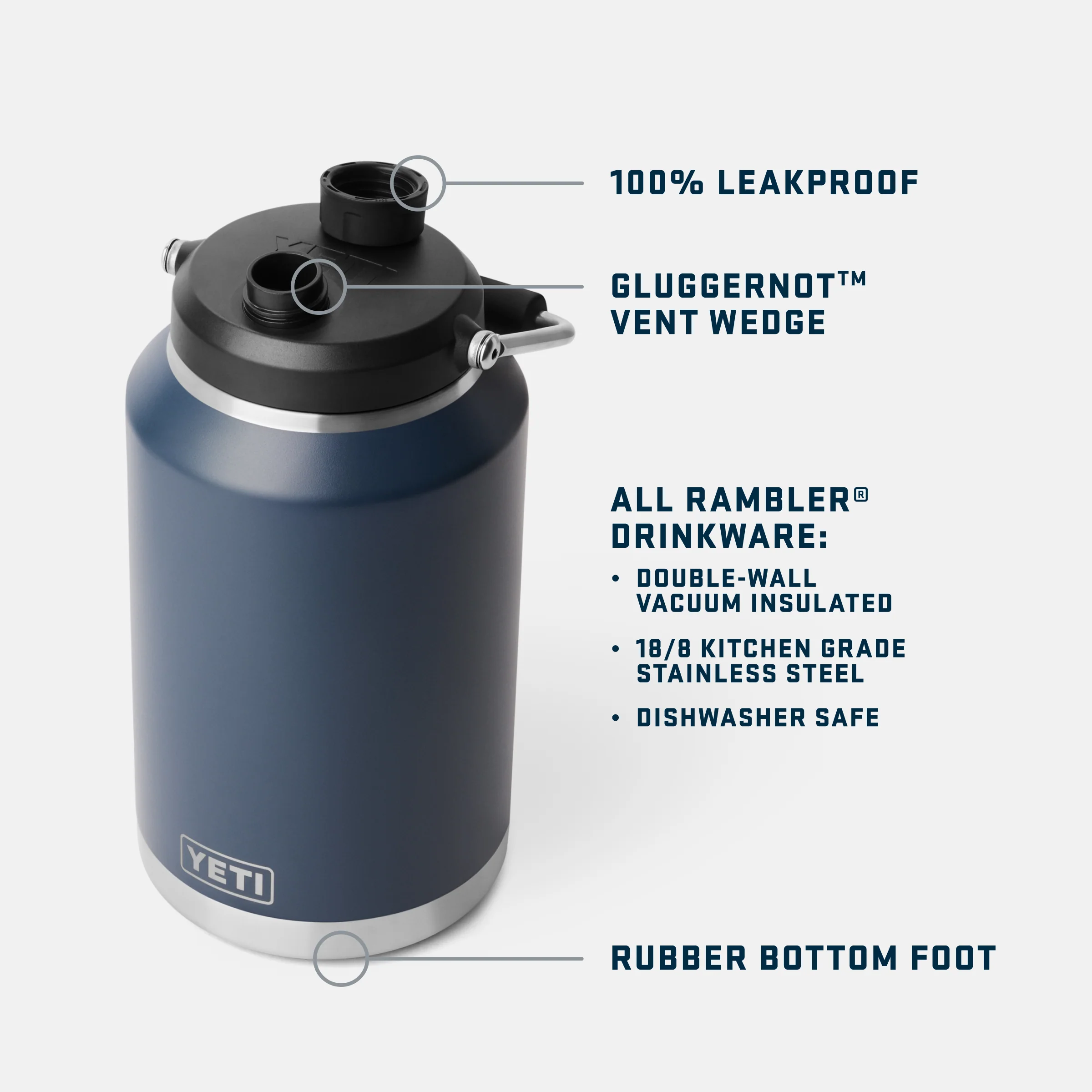 Rambler® One Gallon (3.8L) Jug - Image 41