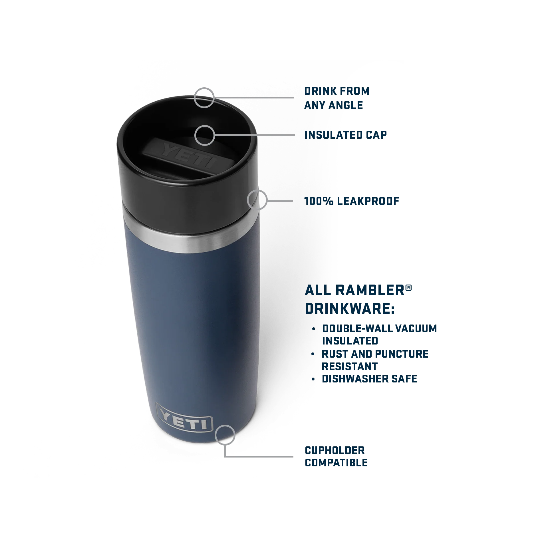 Rambler® 16 oz (473 ml) Travel Bottle - Image 48