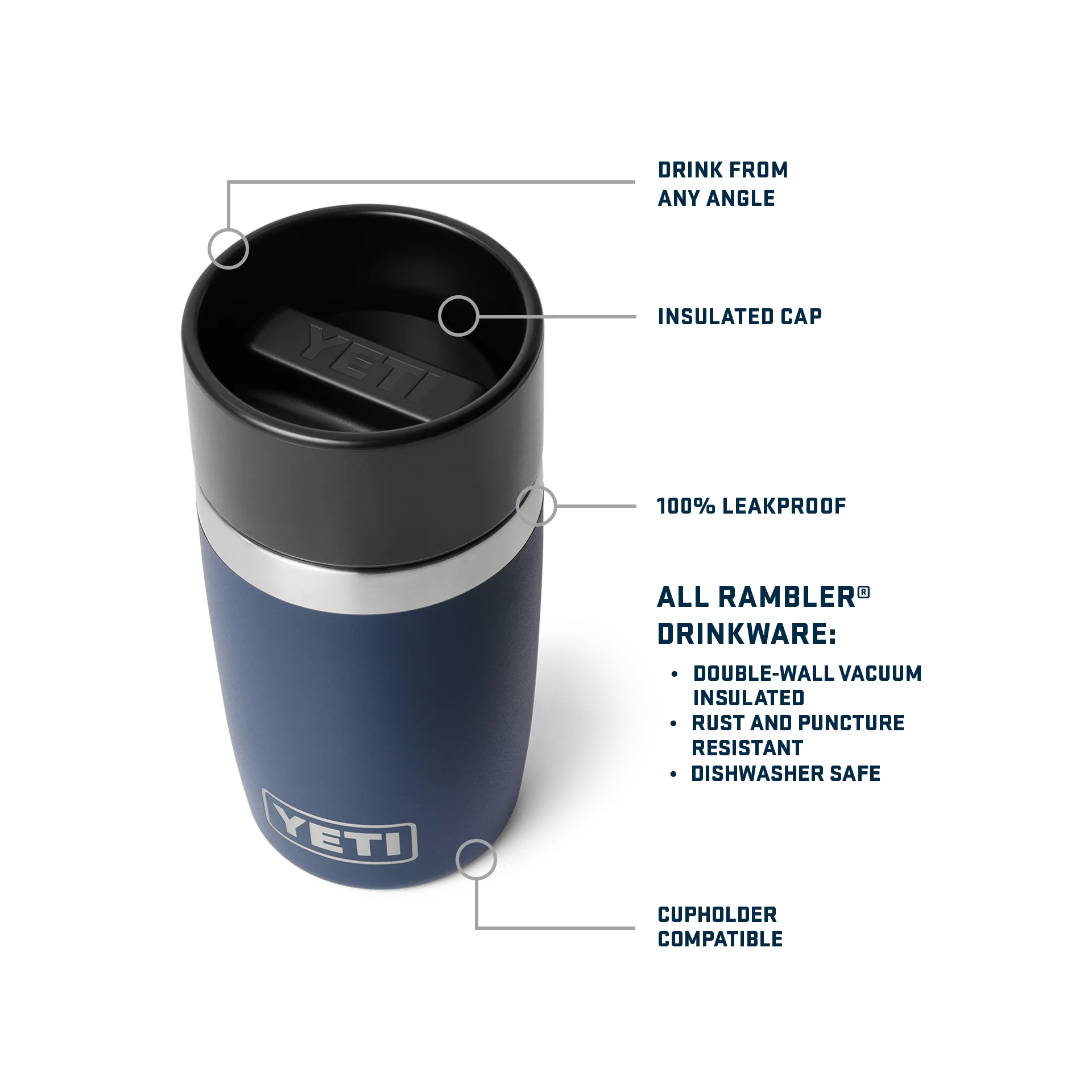 Rambler® 8 oz (236 ml) Travel Bottle - Image 46
