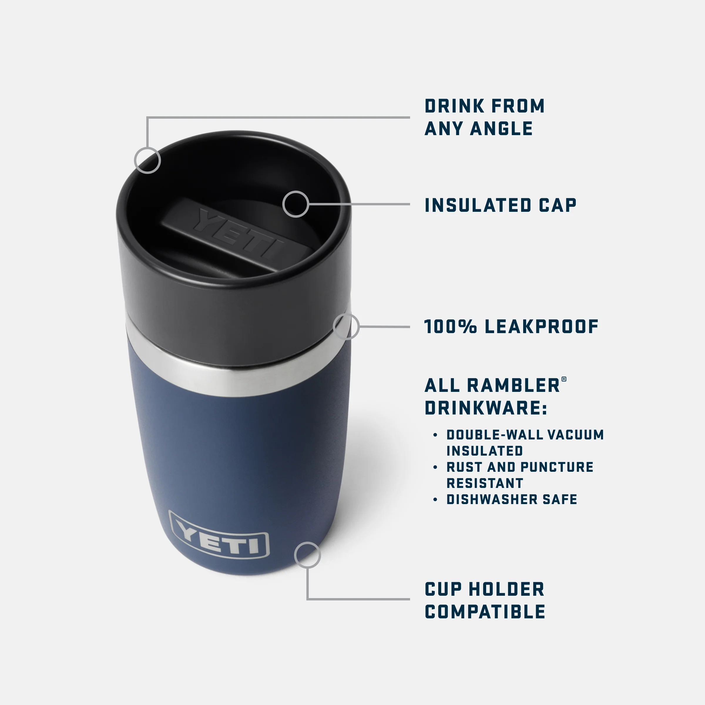 Rambler® 8 oz (236 ml) Travel Bottle - Image 51