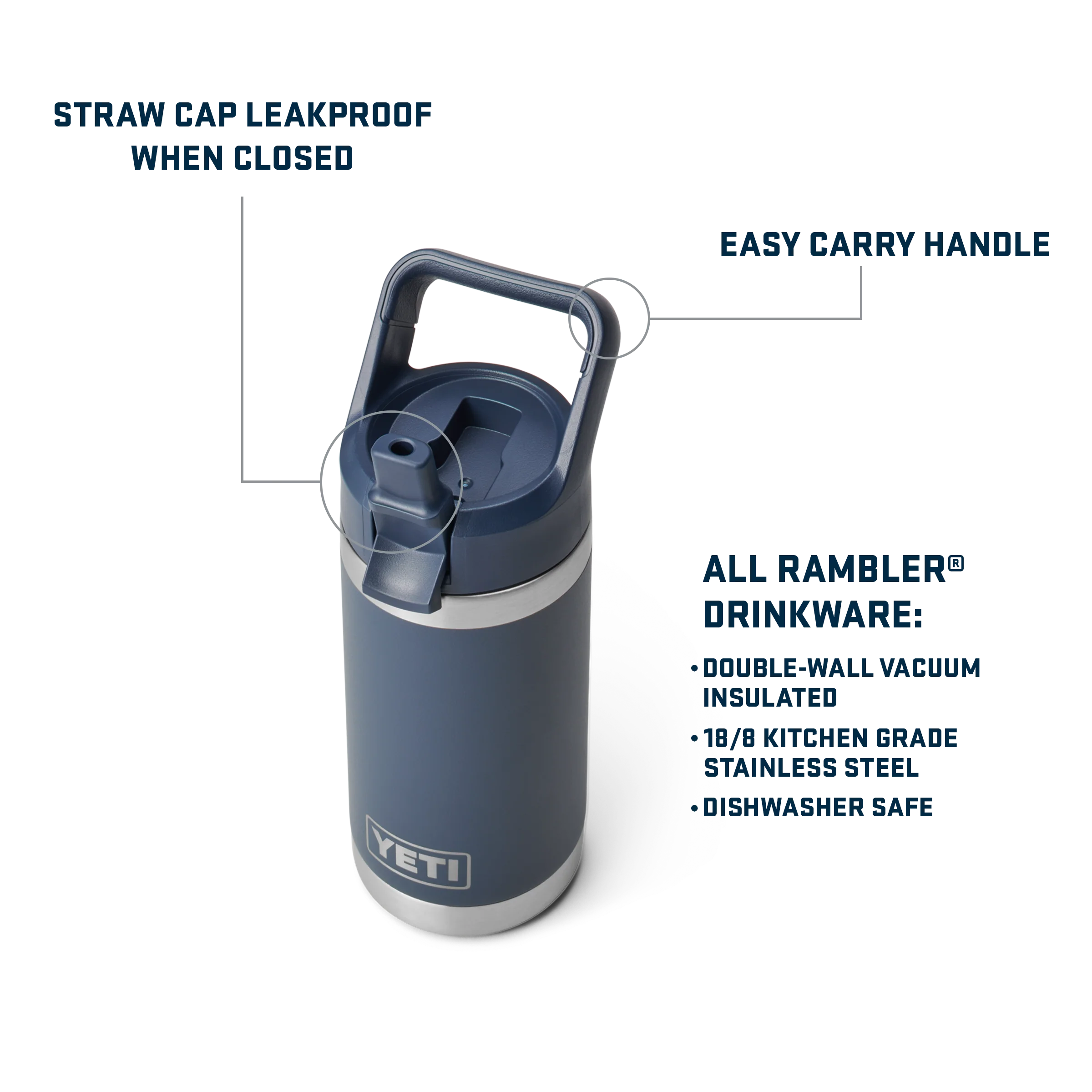 Rambler® Jr 12 oz (355 ml) Kids' Bottle - Image 163