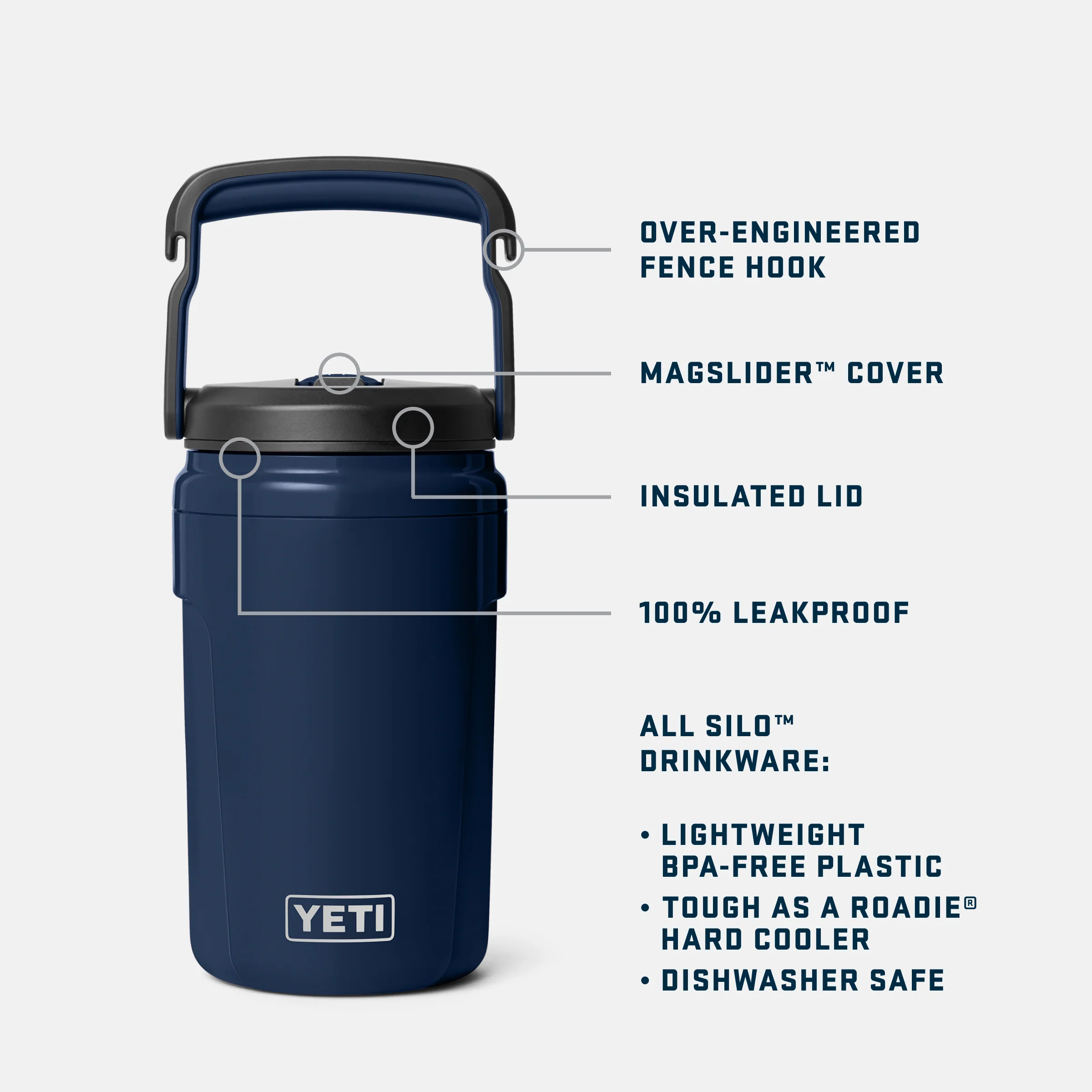 Silo™ 40 oz (1.1 L) Jug with Straw Cap - Image 35