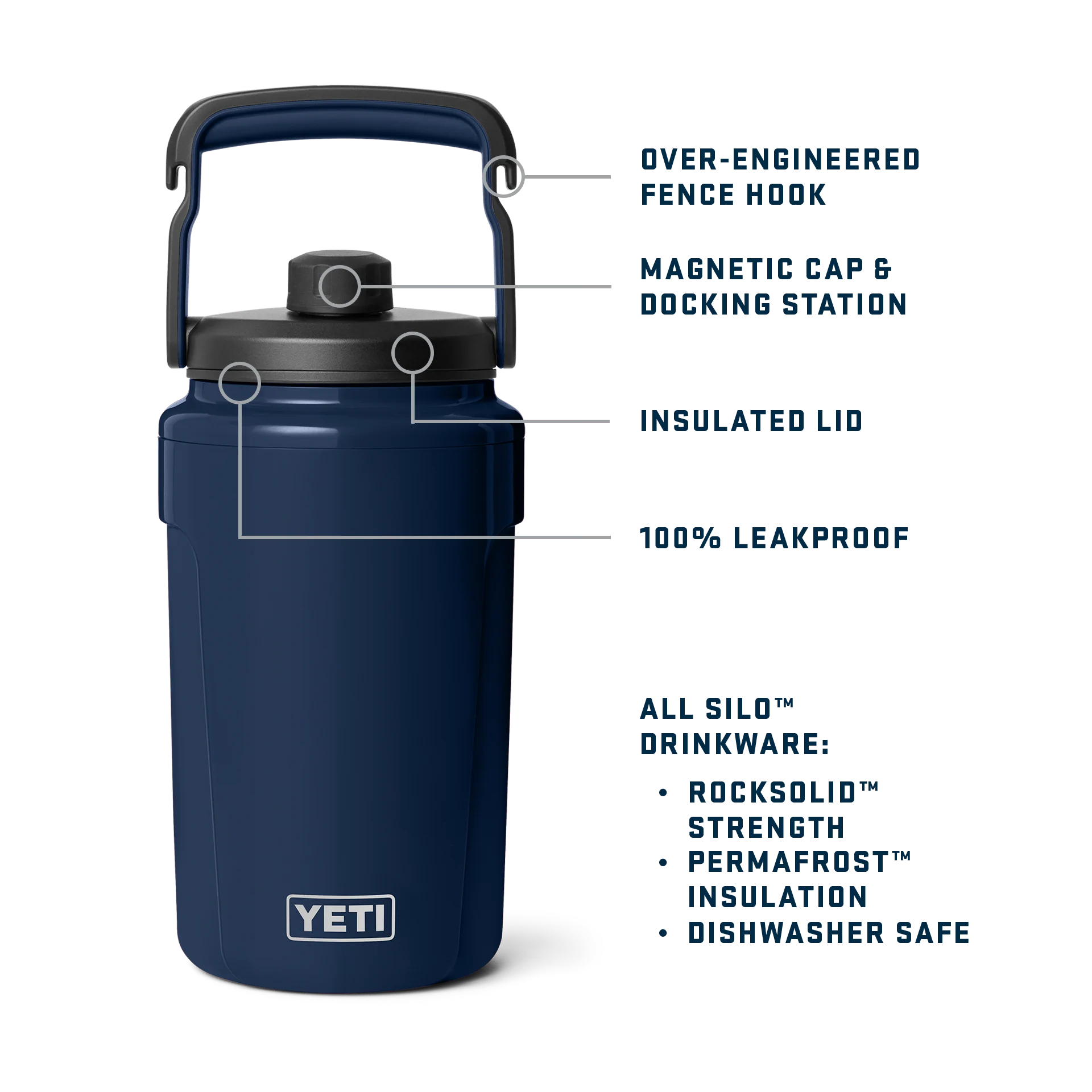 Silo™ Half Gallon (1.9 L) Jug with Chug Cap - Image 28